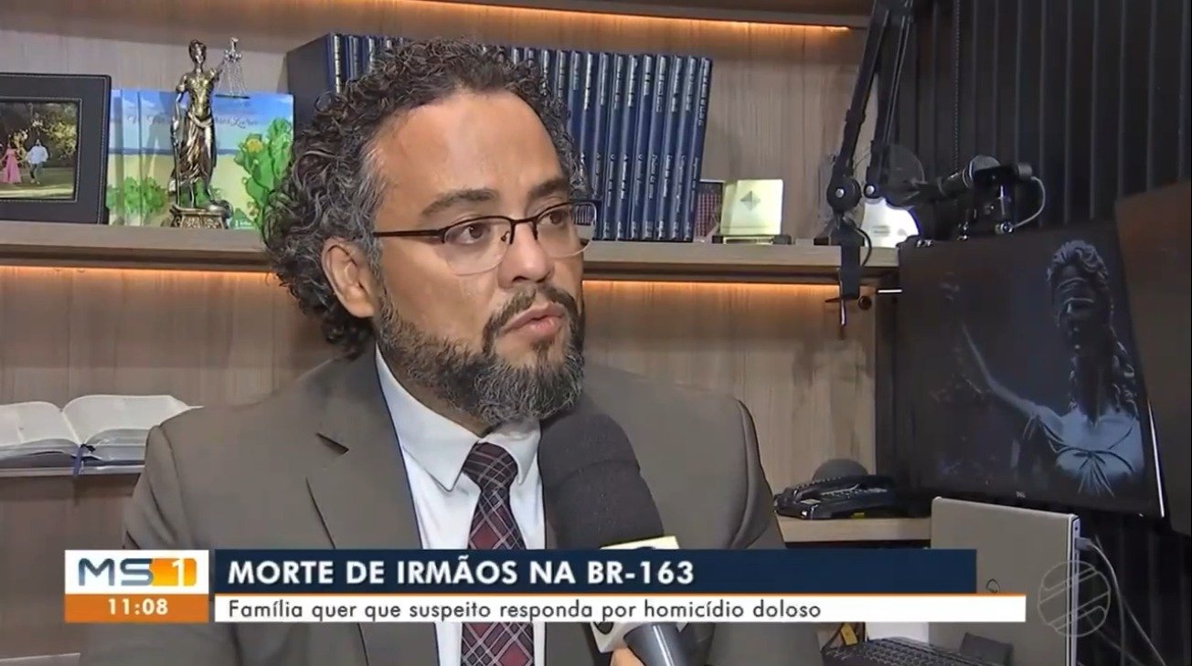 MSTV 1ª Dourados, 26/03/2025 – MORTE DE IRMÃOS NA BR-163